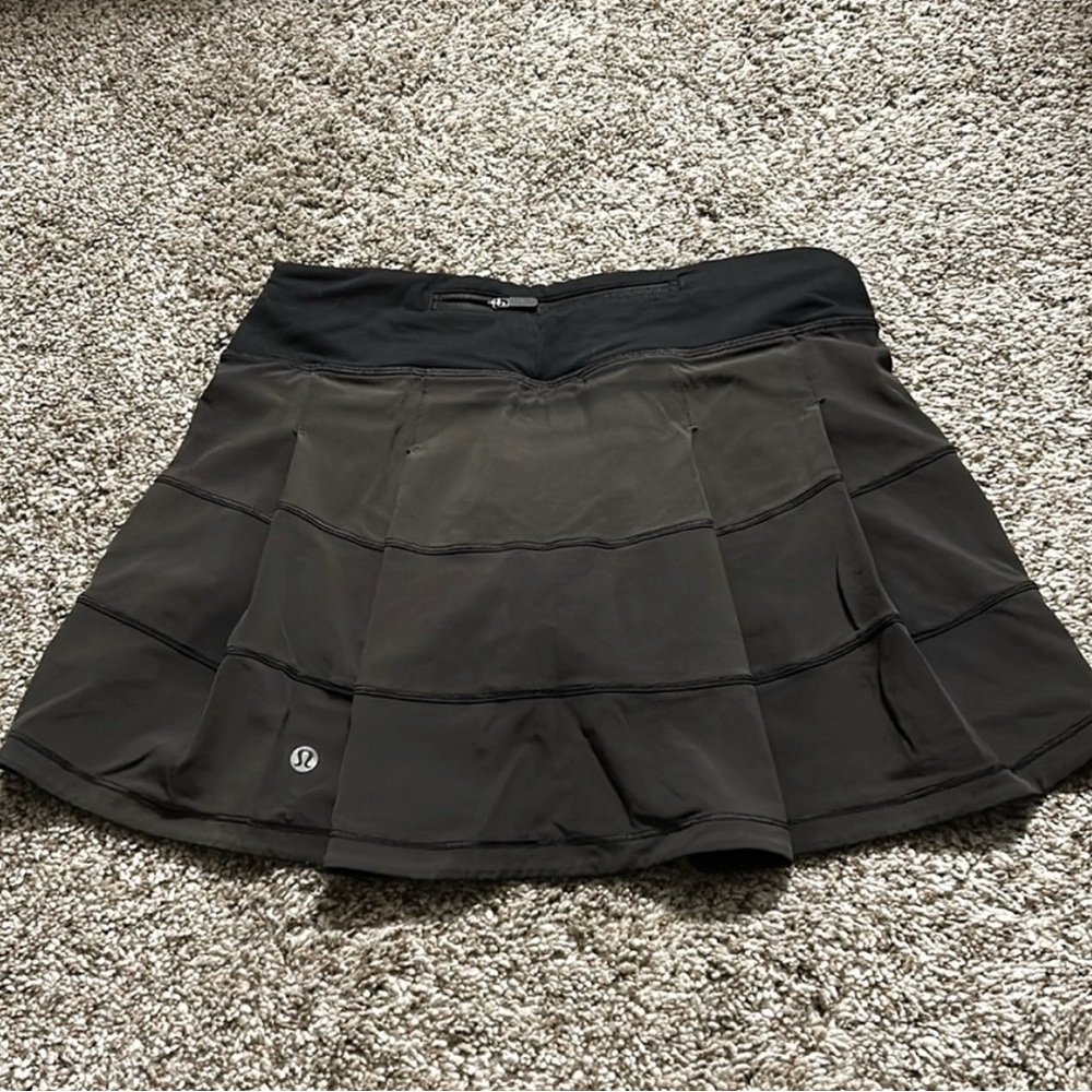 Lululemon Black Pace Revival Skirt (lulu 2)
